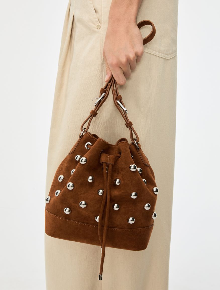 Bucket bag - TERRA COTTA - Iblues - 4