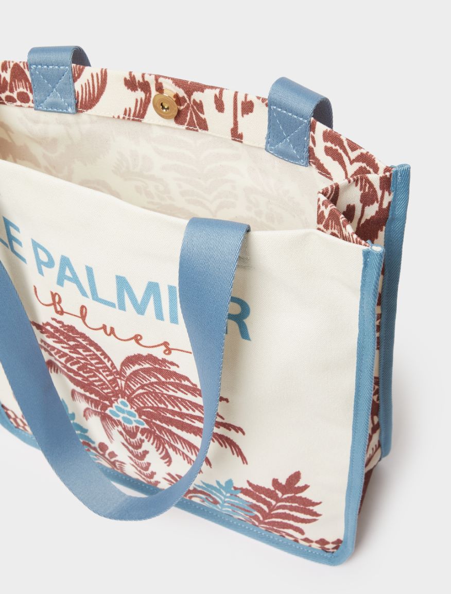Printed bag - CREAM - Iblues - 5