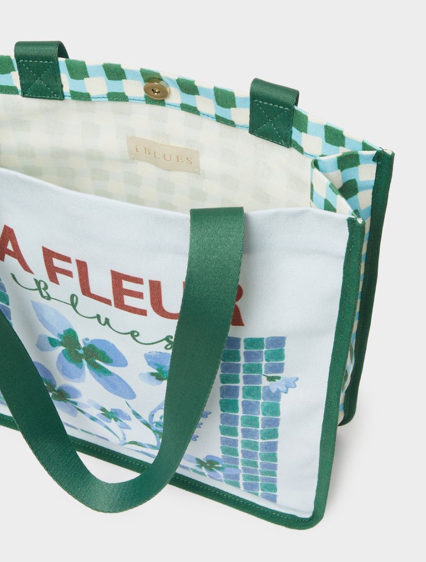 Printed bag - LIGHT BLUE - Iblues - 5