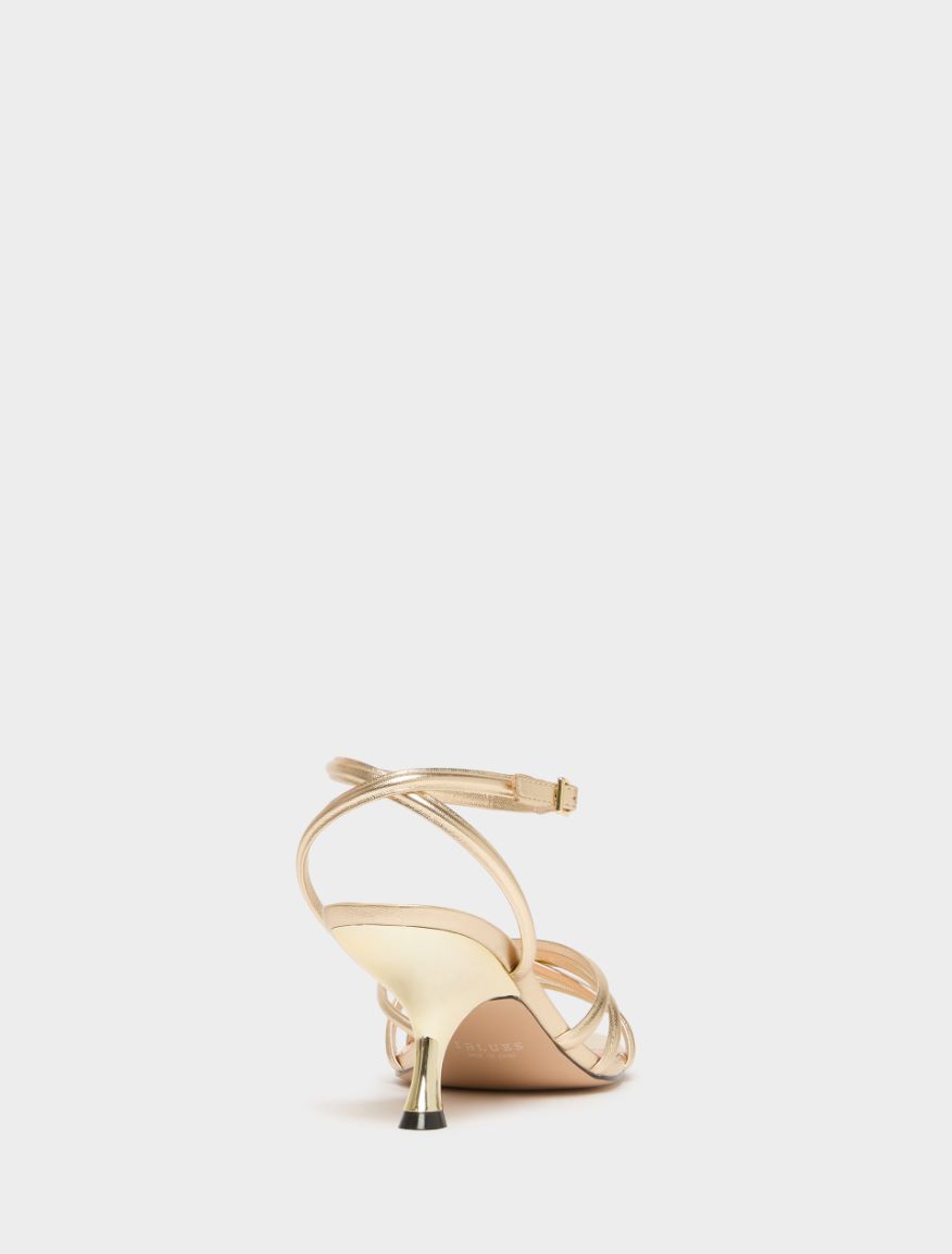 Strappy sandals - GOLD - Iblues - 3