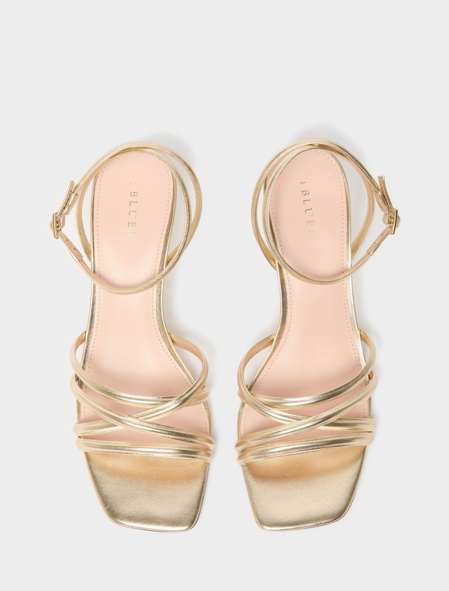 Strappy sandals - GOLD - Iblues - 6