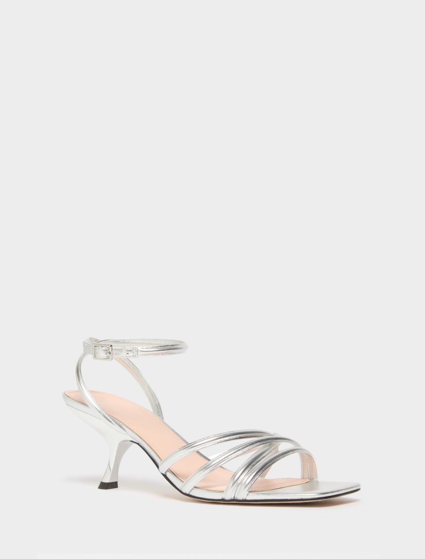 Strappy sandals - SILVER - Iblues - 2