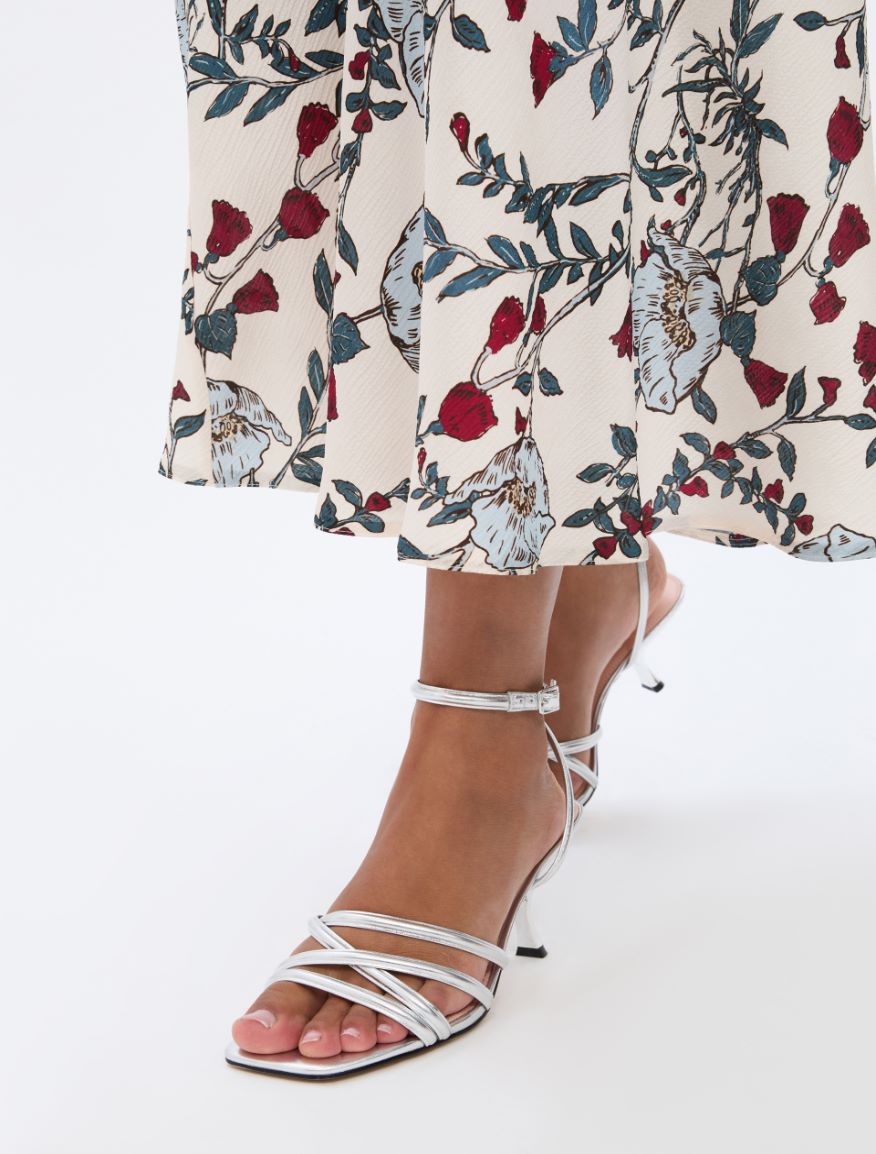 Strappy sandals - SILVER - Iblues