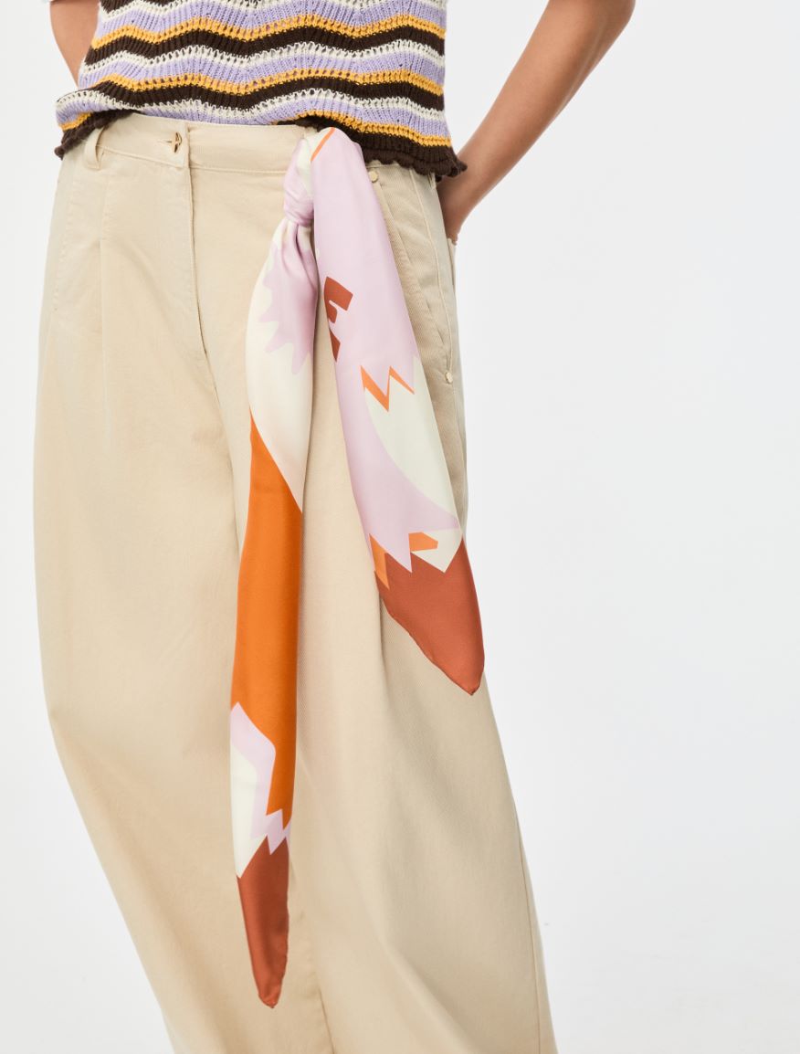 Silk scarf - LILAC - Iblues - 3