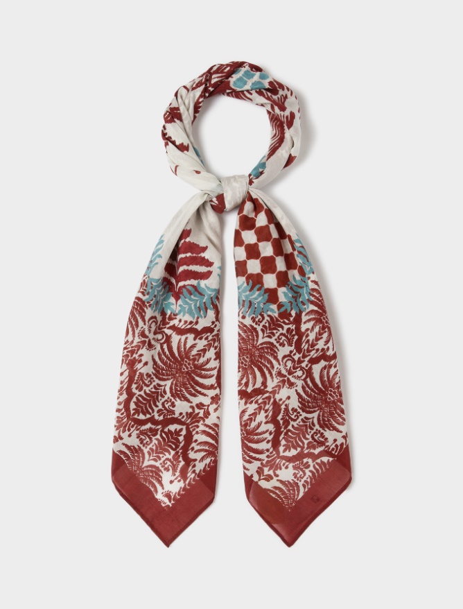 Silk-blend scarf - 