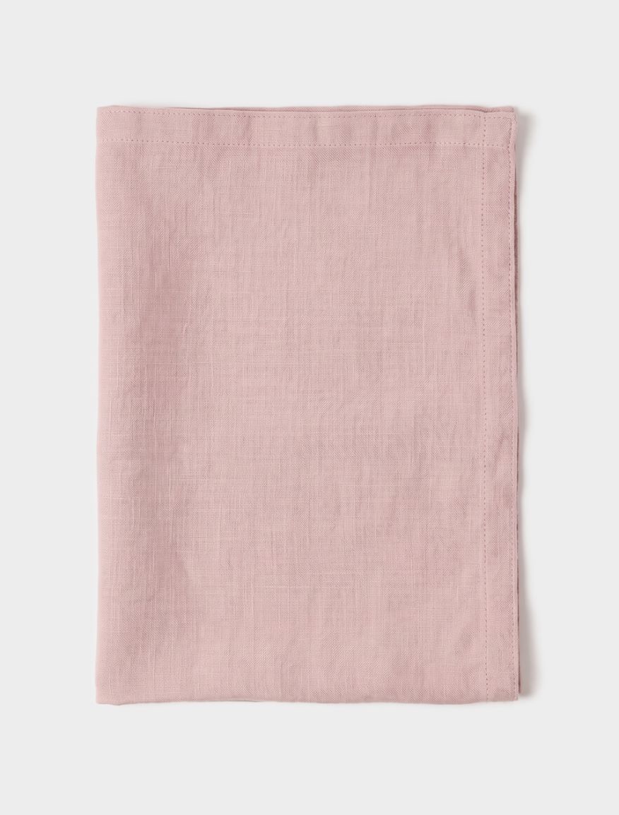 Linen-blend stole - POWDER - iBlues