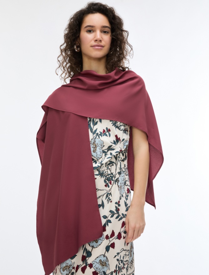 Silk-blend shrug - 