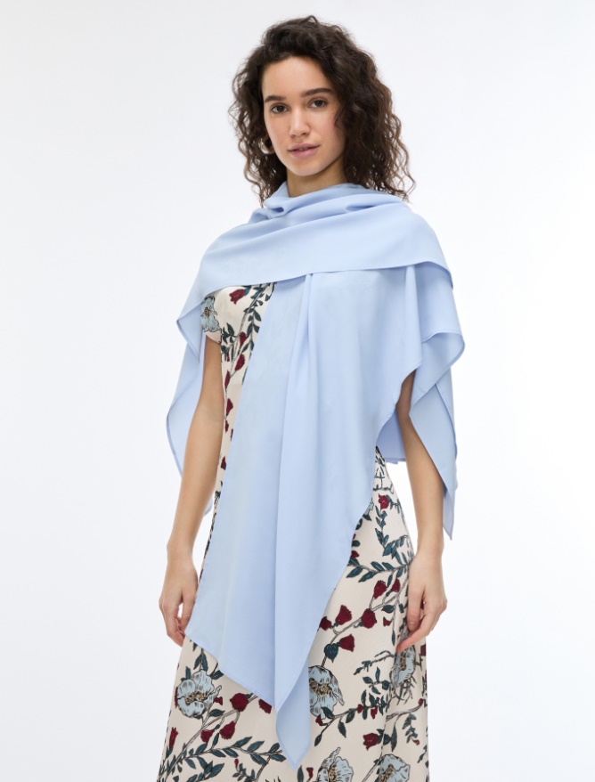 Silk-blend shrug - 