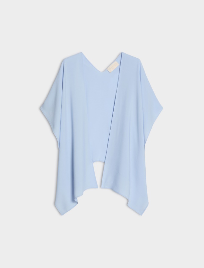 Silk-blend shrug - 