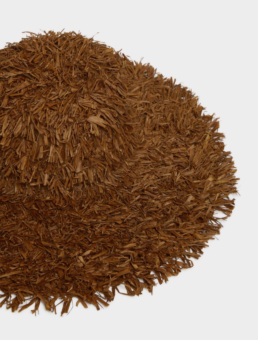 Wide-brimmed hat - TOBACCO BROWN - Iblues - 2