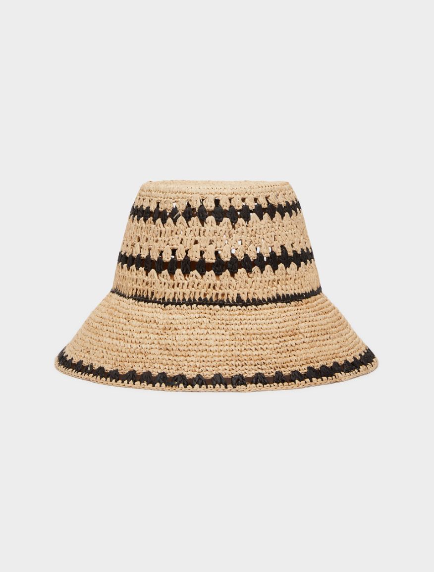 Raffia hat - ECRU - Iblues