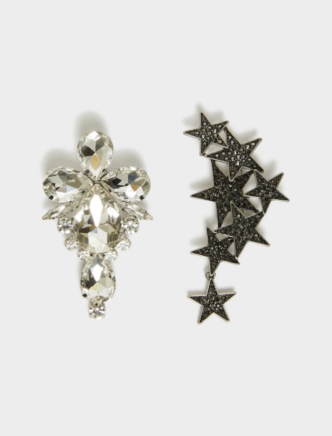 Set of metal brooches - 