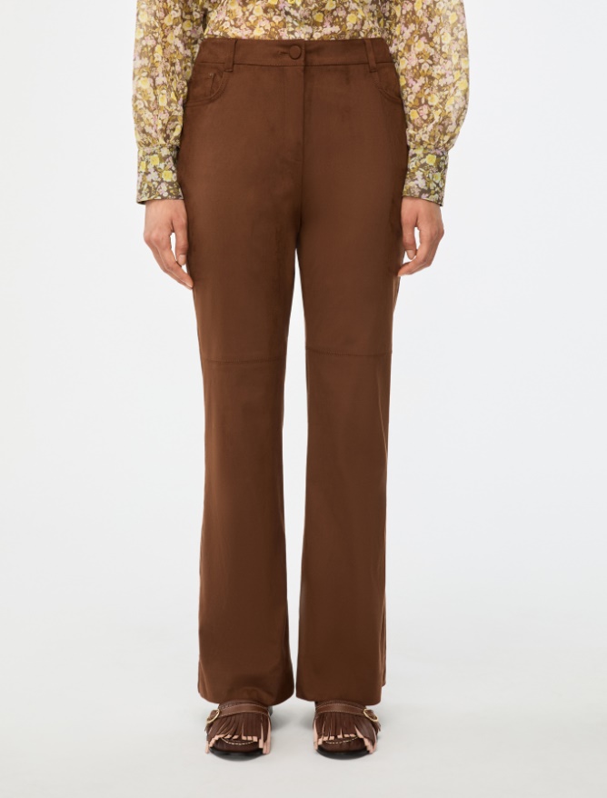 Jersey trousers - BROWN - Iblues