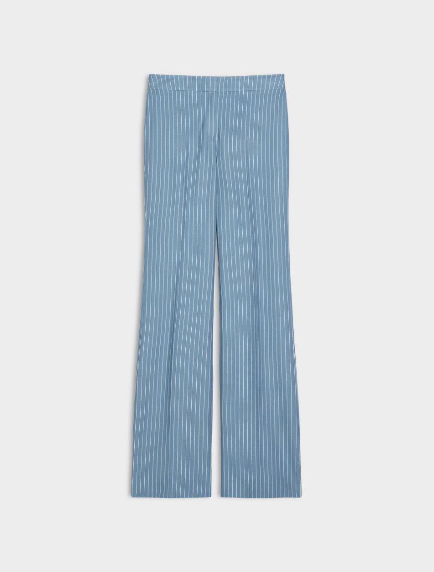 Jacquard trousers - LIGHT BLUE - Iblues - 5