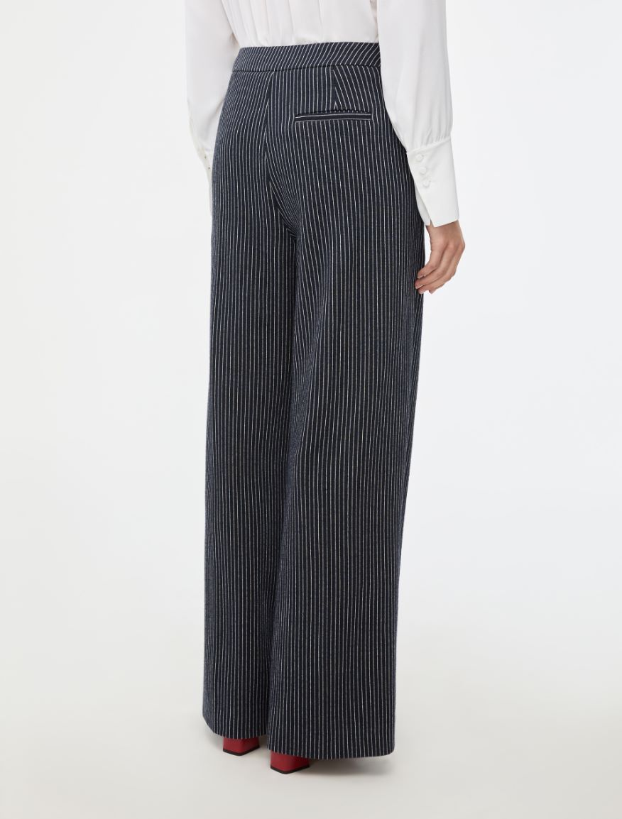 Wide-leg trousers - IVORY - Iblues - 2