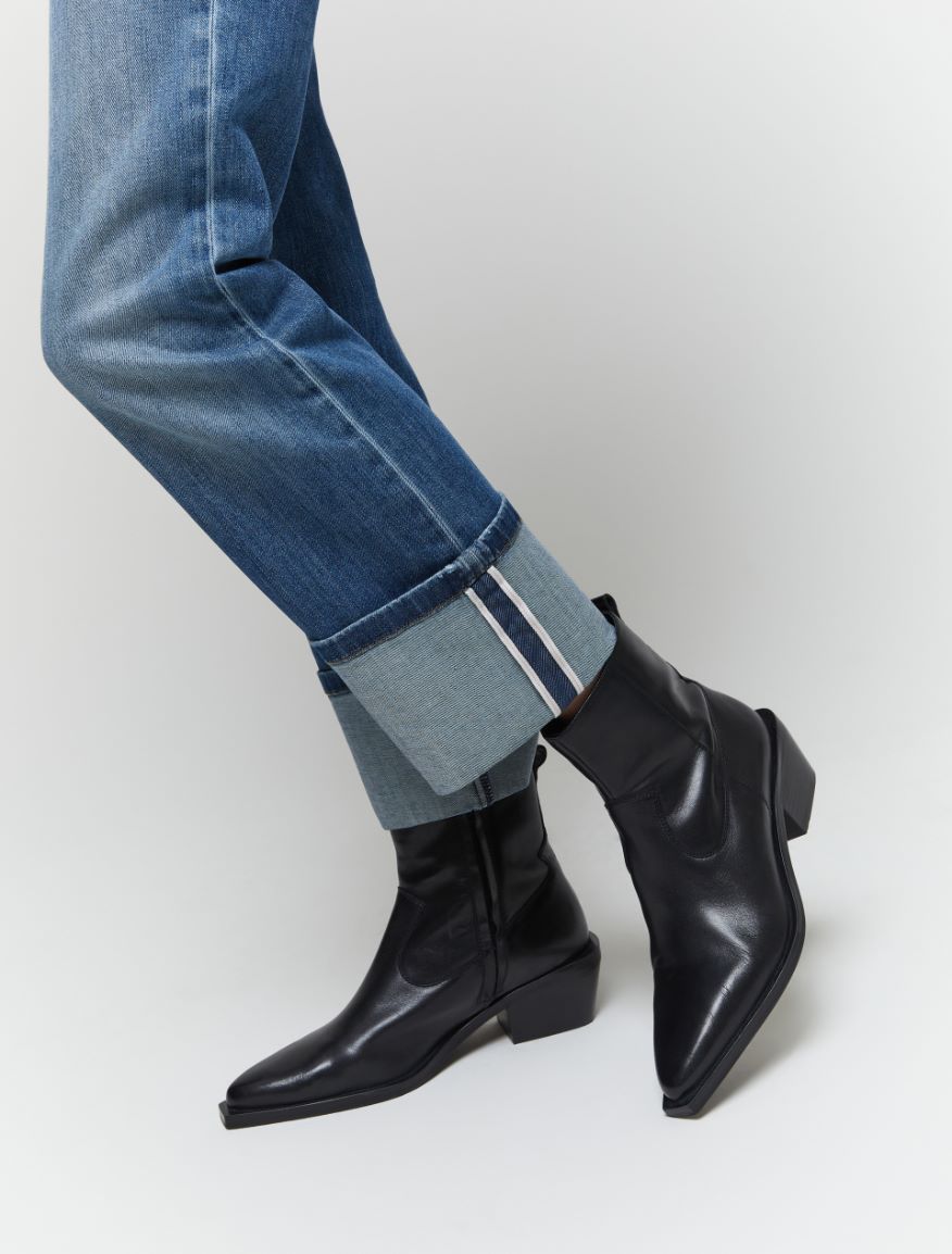 Cowboy boots - BLACK - Iblues - 5