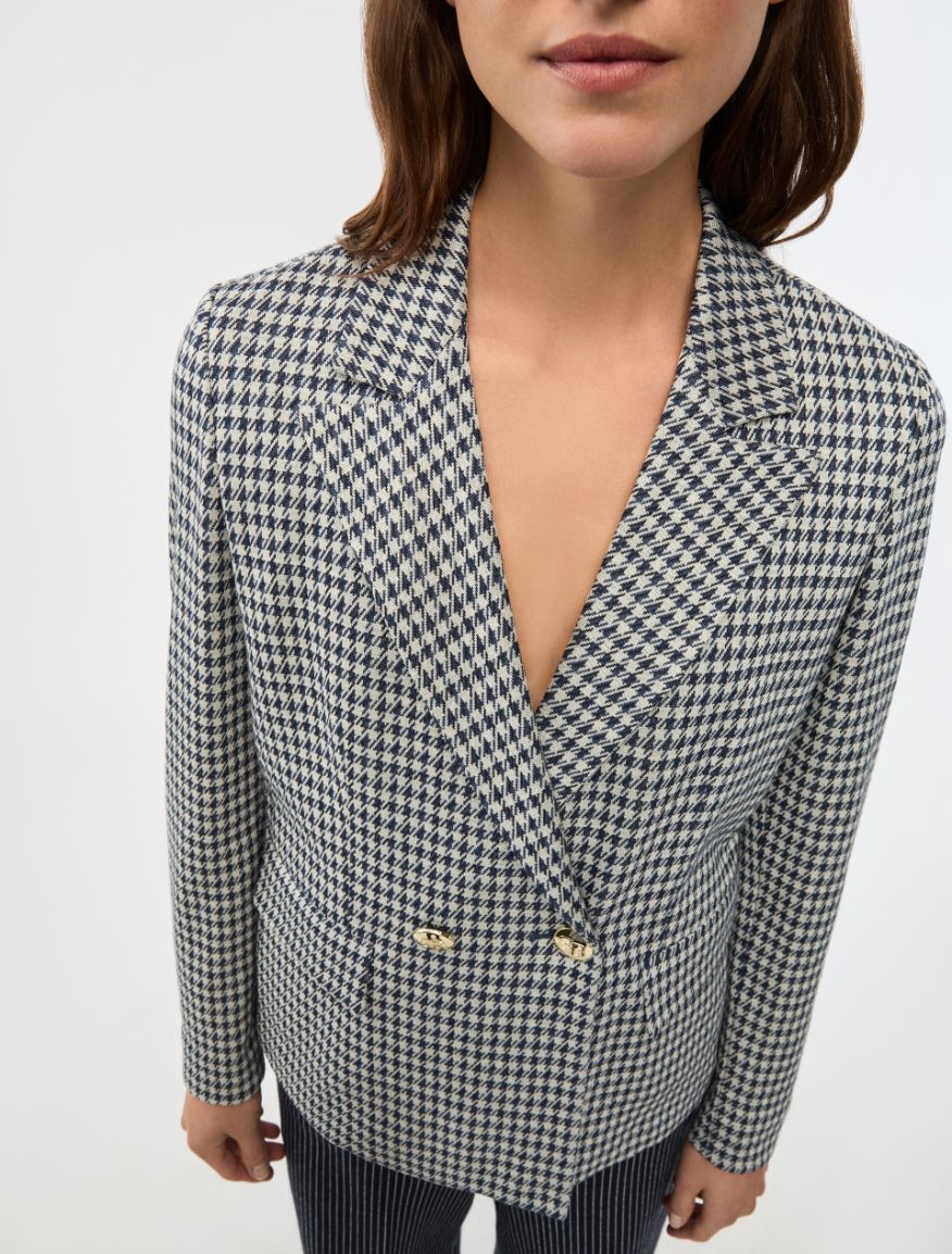 Double-breasted blazer - NAVY - Iblues - 3