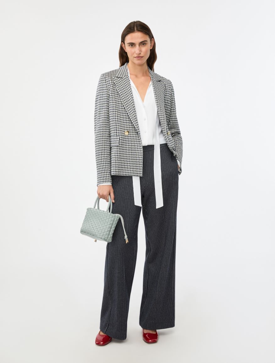 Double-breasted blazer - NAVY - Iblues