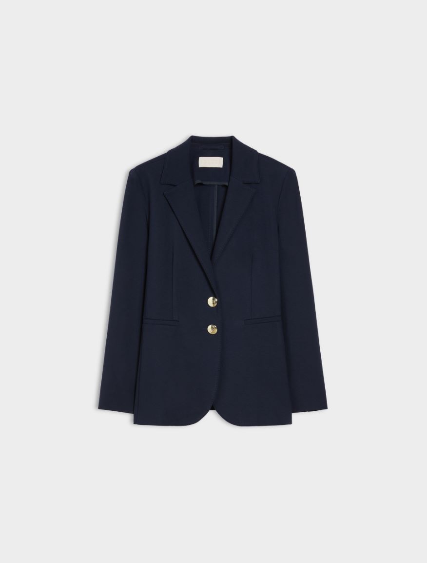 Fitted blazer - NAVY - Iblues - 5