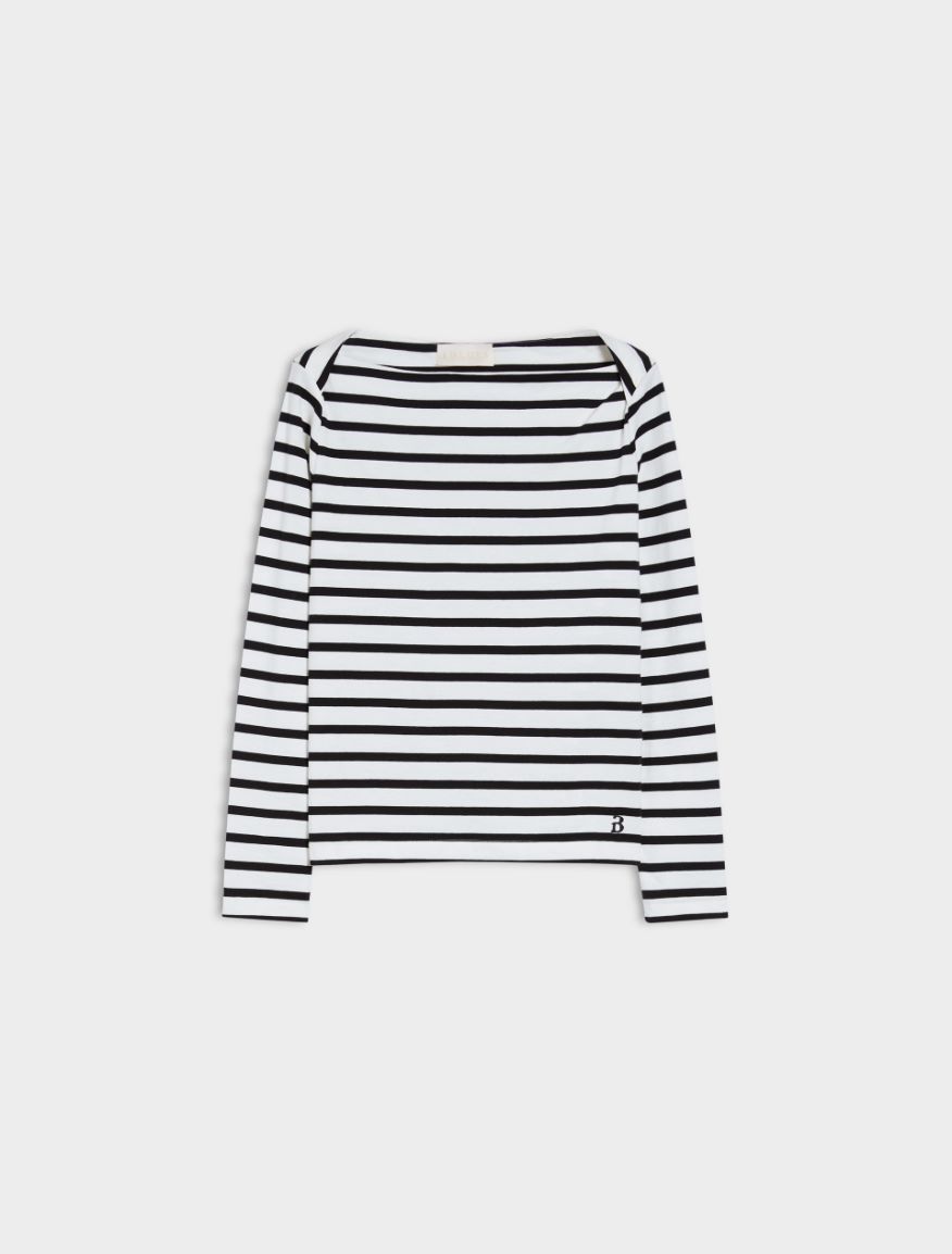 T-shirt semiaderente - NERO - Iblues - 5
