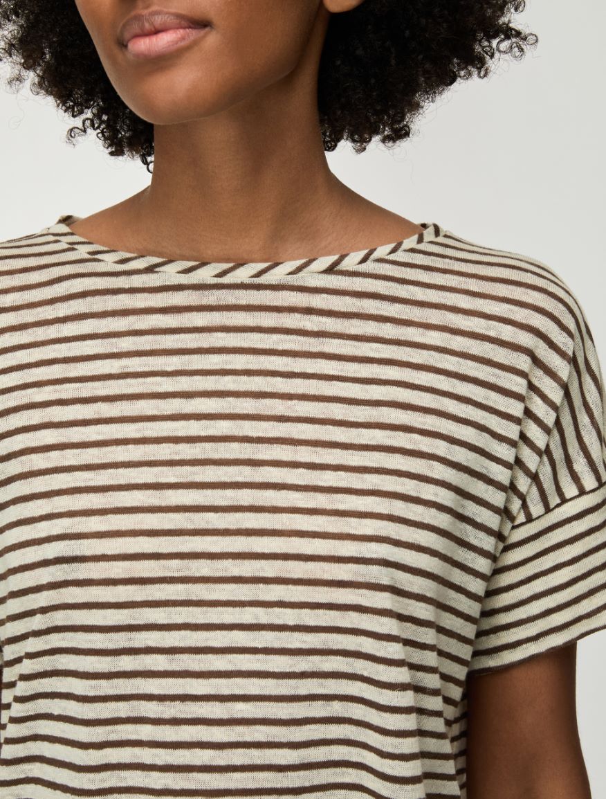 Relaxed-fit T-shirt - BROWN - Iblues - 3