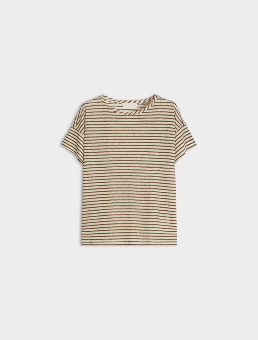 Relaxed-fit T-shirt - BROWN - Iblues - 5