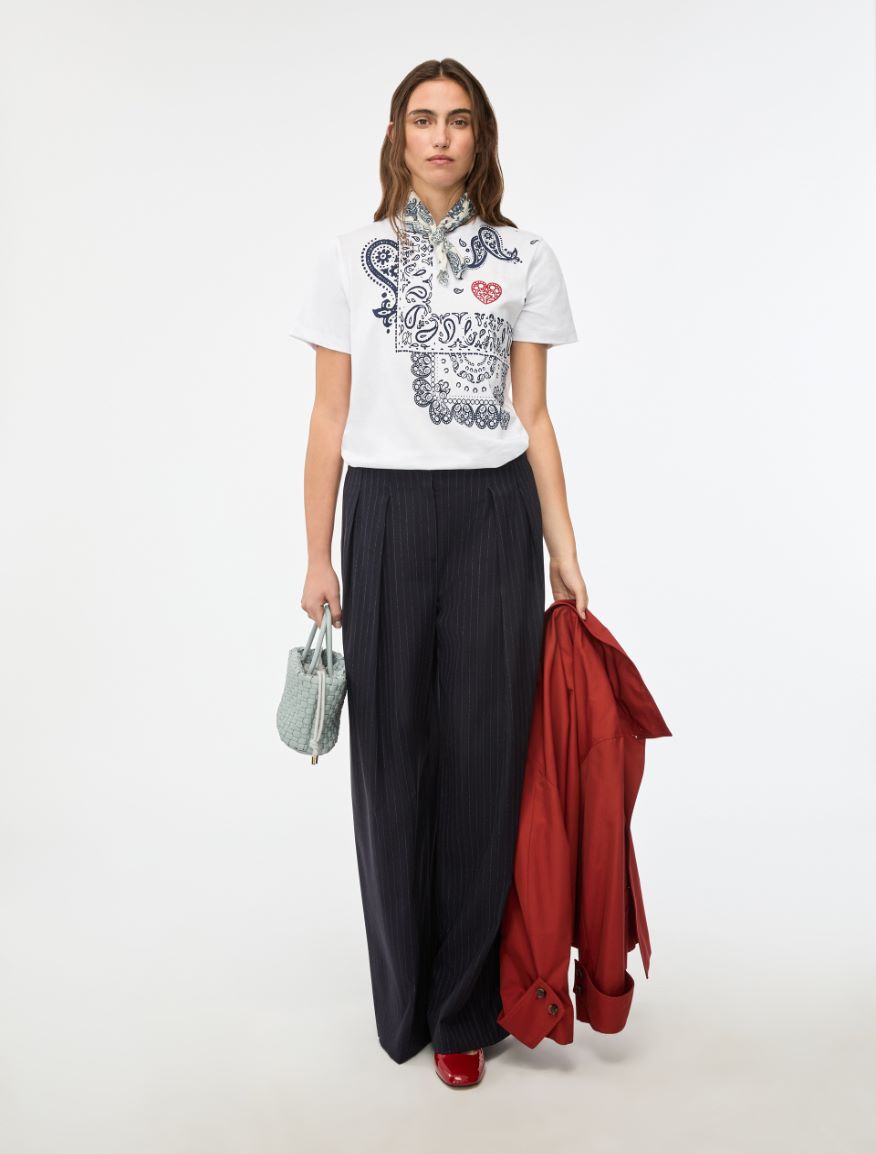 Printed T-shirt - WHITE - Iblues - 4