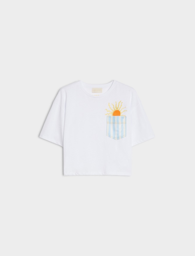 Cropped T-shirt - 