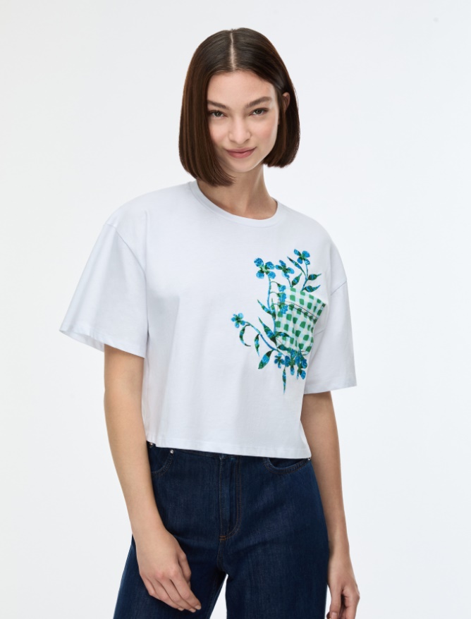 Cropped T-shirt - 