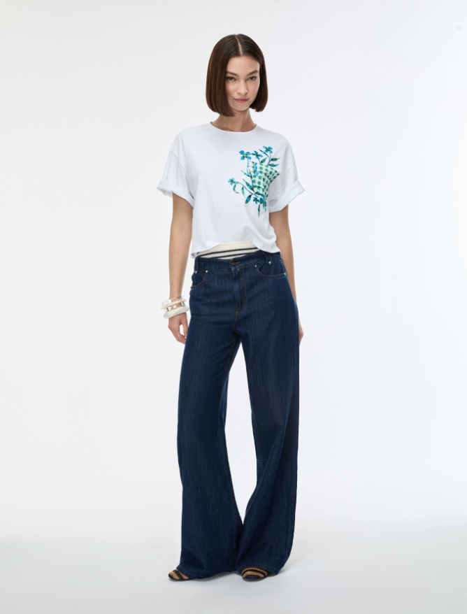 Cropped T-shirt - 