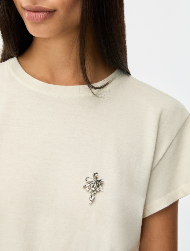 Rhinestone T-shirt - 