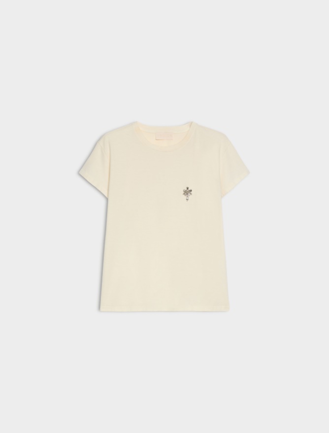 Rhinestone T-shirt - 