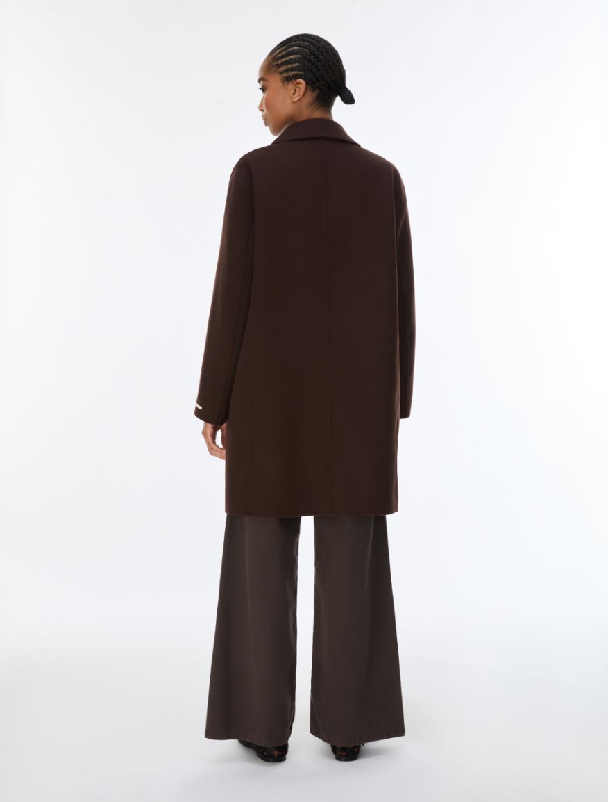 Straight-fit coat - BROWN - iBlues - 2