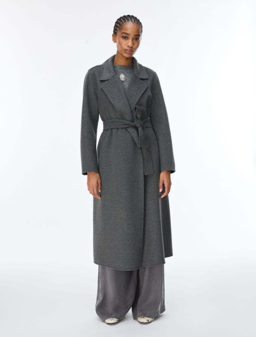 Soft Robe Coat - GREY - iBlues - 4