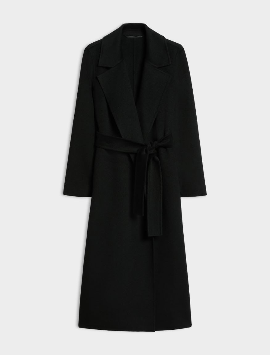Soft Robe Coat - BLACK - iBlues - 5