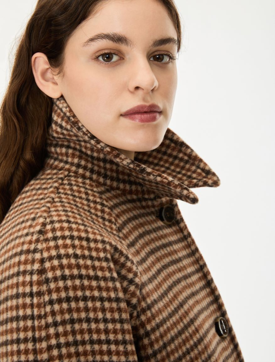 Straight-fit coat - RUST - iBlues - 3