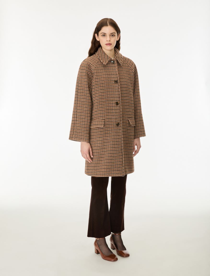 Straight-fit coat - RUST - iBlues - 4