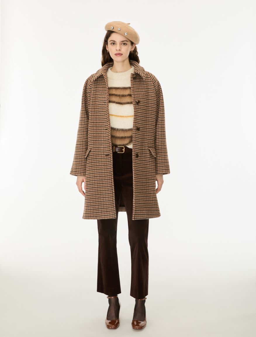 Straight-fit coat - RUST - iBlues