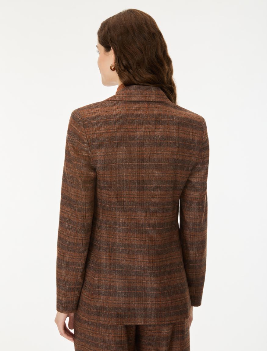 Blazer in flanella - TESTA DI MORO - iBlues - 2