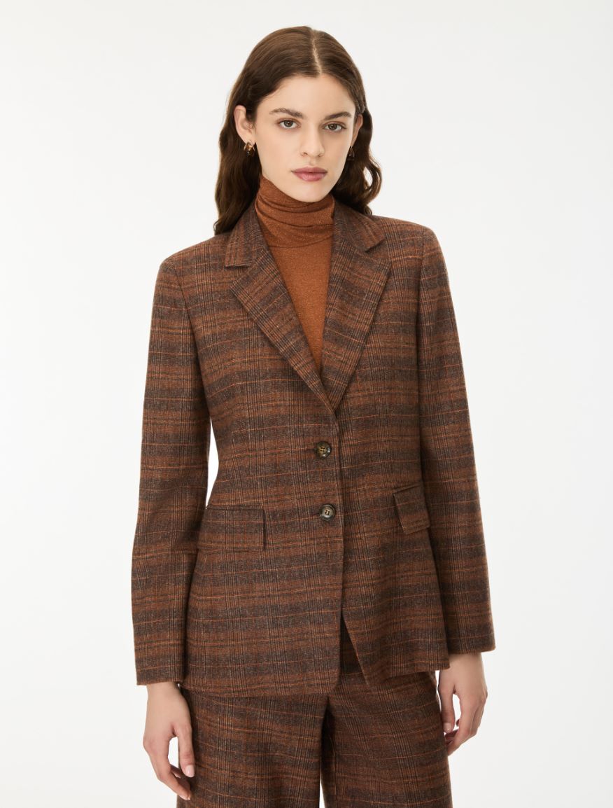 Blazer in flanella - TESTA DI MORO - iBlues - 4