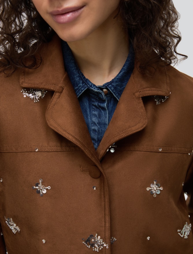 Embroidered jacket - iBlues - 3