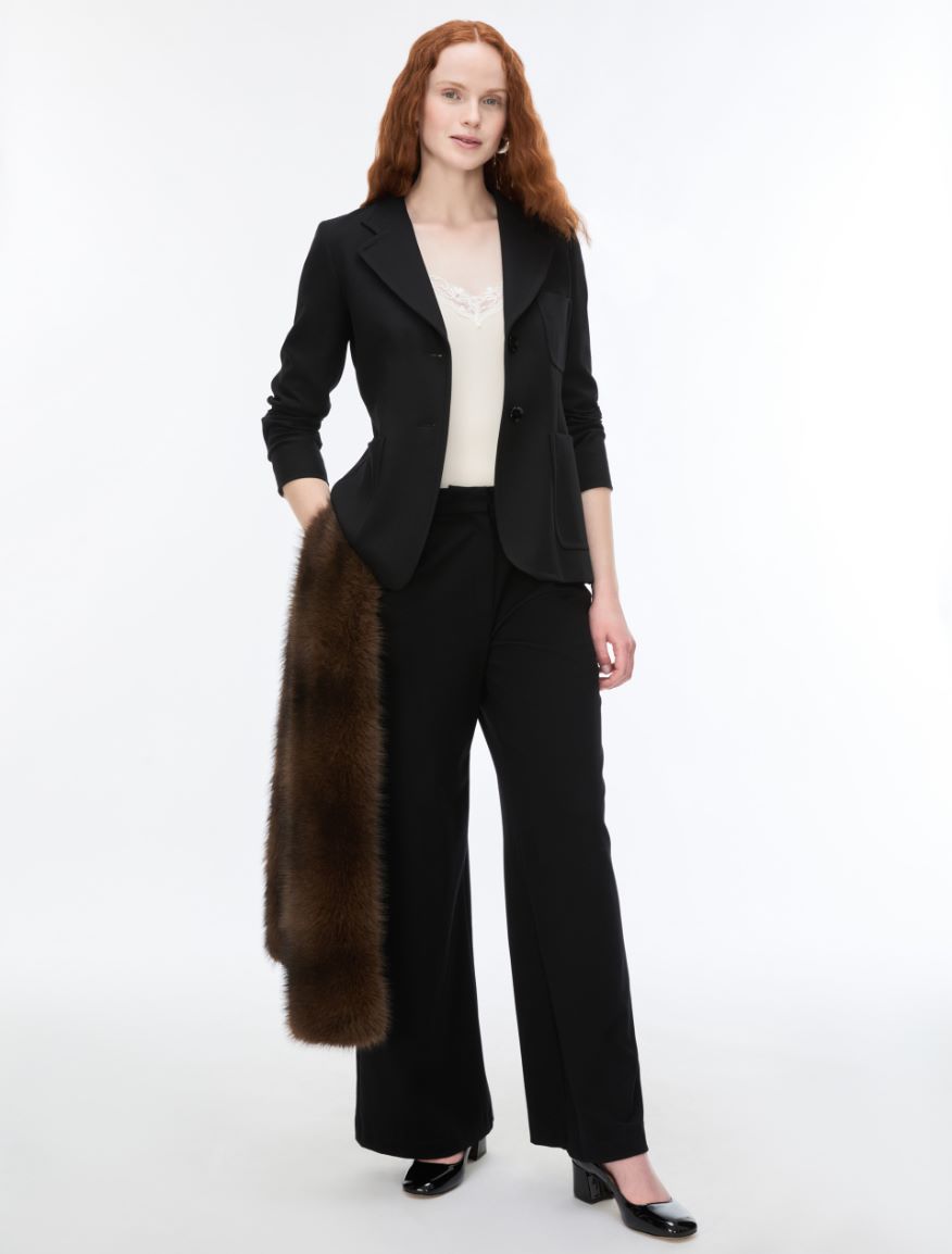 Slim-fit blazer - BLACK - iBlues - 4