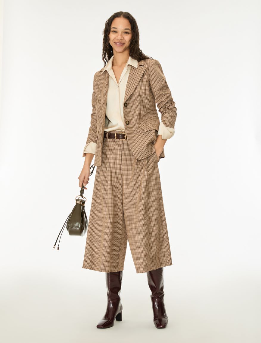Straight-fit blazer - BEIGE - iBlues - 5