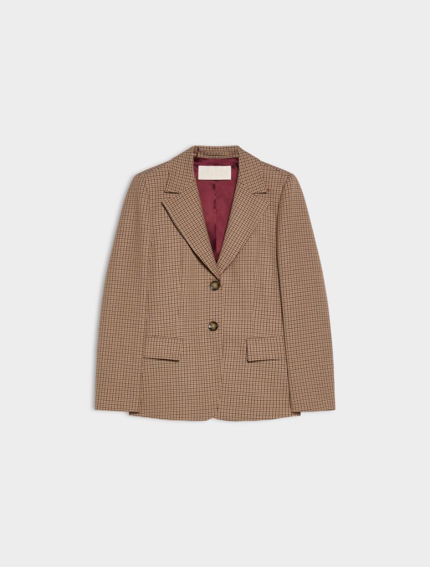 Straight-fit blazer - BEIGE - iBlues - 6