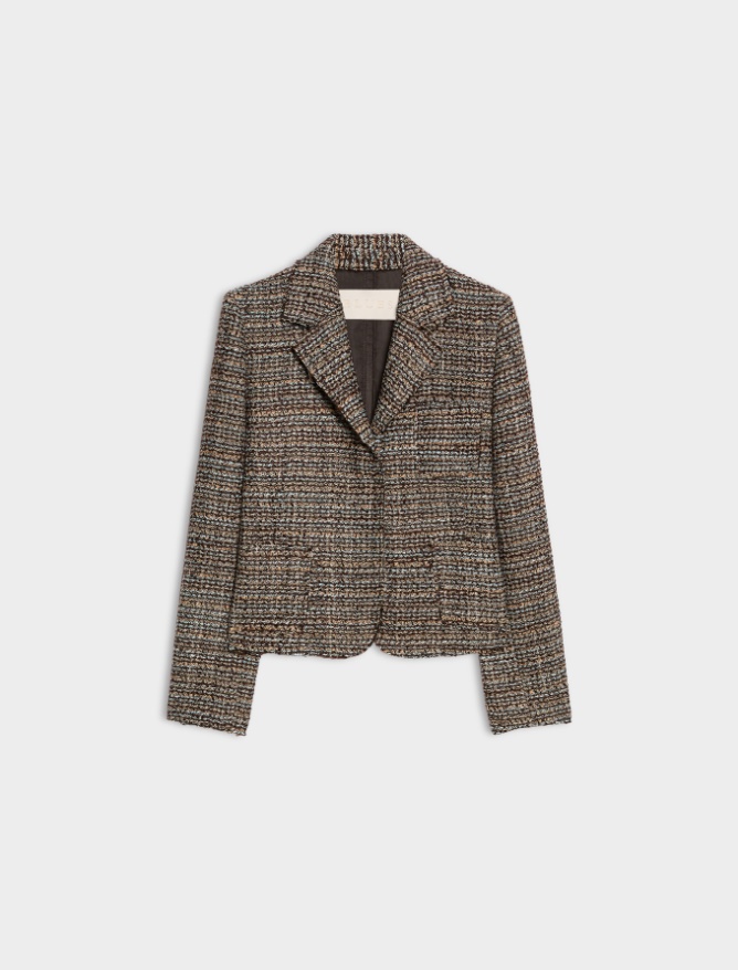 Basketweave blazer - iBlues - 5