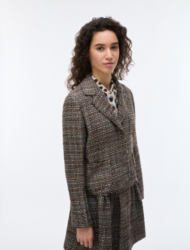 Basketweave blazer - iBlues