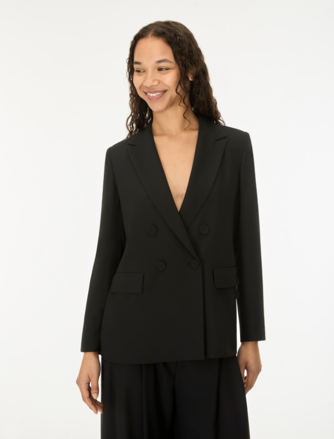 Figure-skimming blazer - iBlues