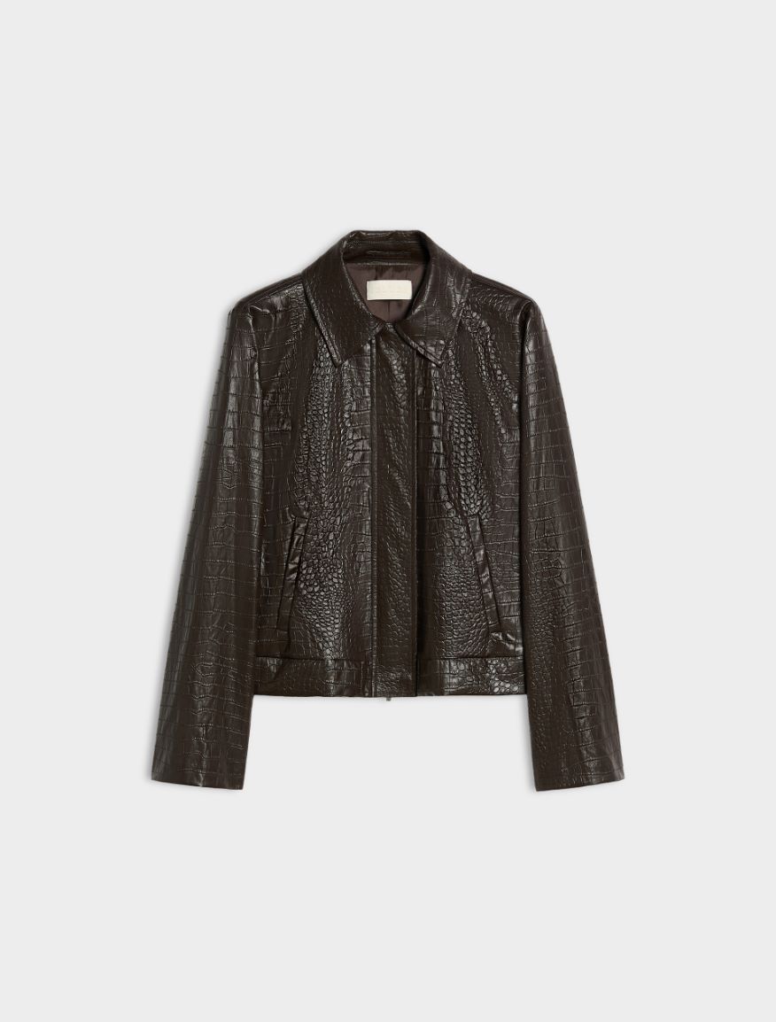 Boxy-Jacke - SCHOKOLADE - iBlues - 5