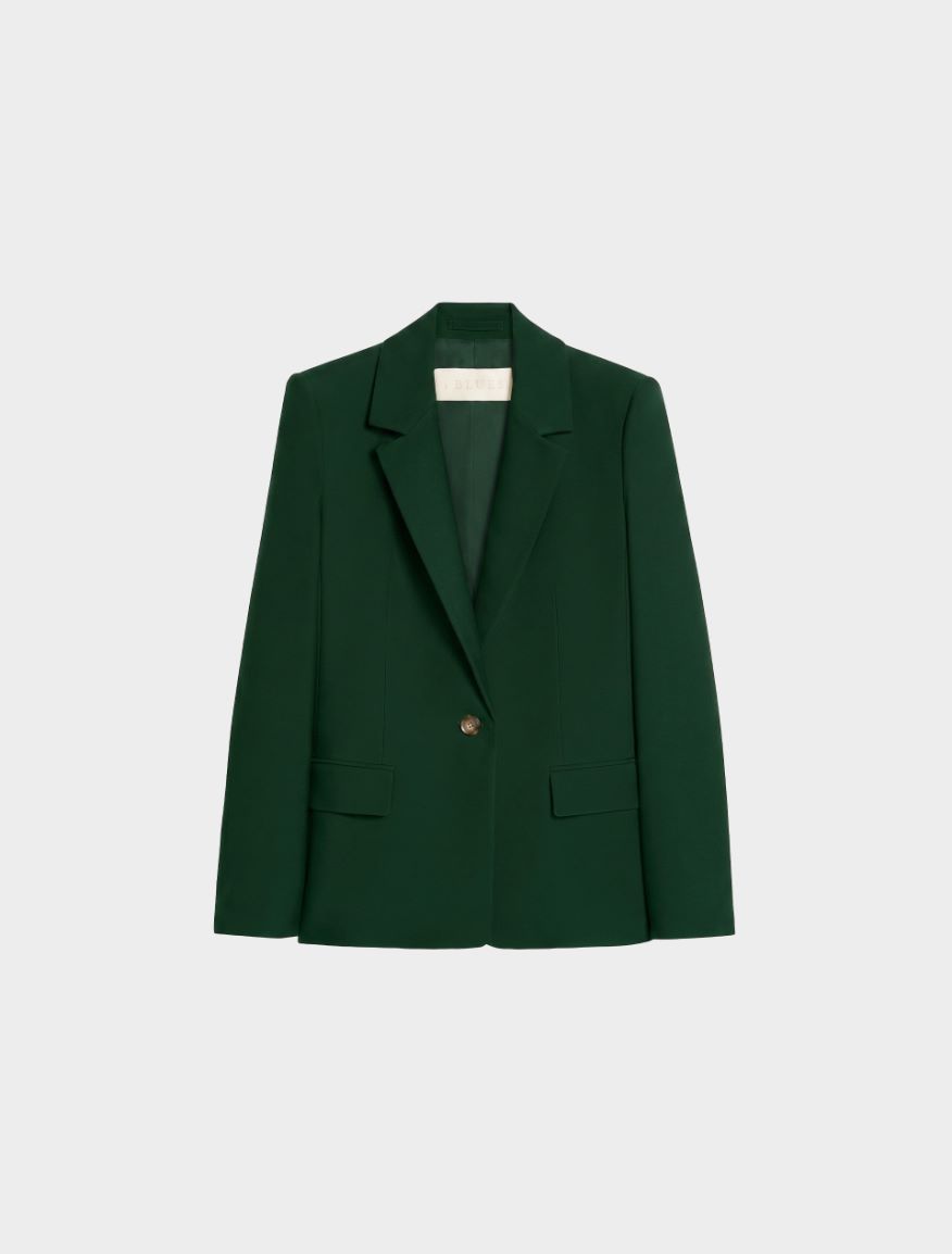 Slim-fit blazer - DARK GREEN - iBlues - 4