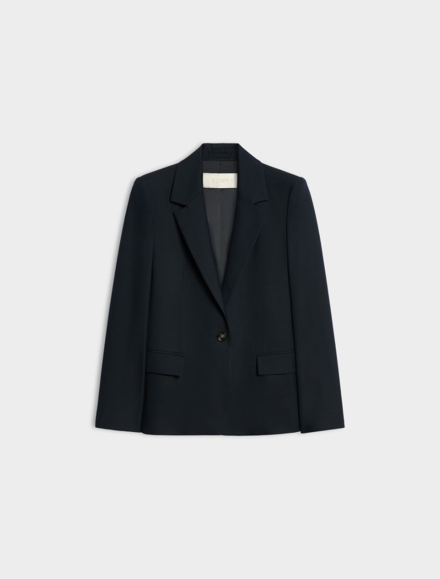 Slim-fit blazer - MIDNIGHTBLUE - iBlues - 5